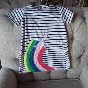 Girls 3T Rainbow Jet-setter Dress